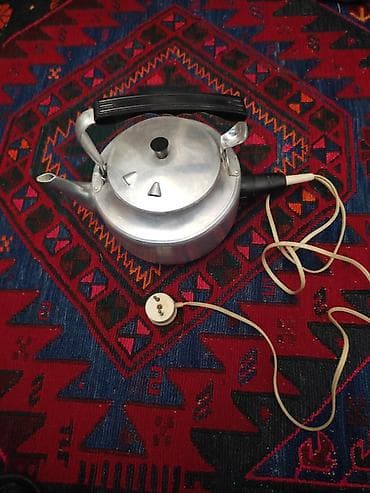 elektro manqal: Elektrikli alüminium çaydan Sovetindi . - Korpus: yüngül və möhkəm — 1