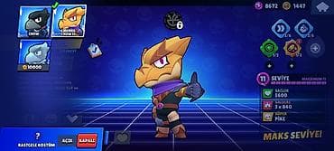 ps 2 pro: Brawl Stars hesabı – yüksək səviyyəli qəhrəmanlar və nadir — 7