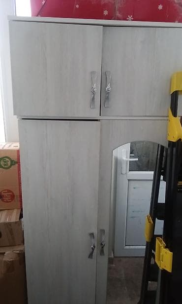 skaflar: Kombinə edilmiş dəhliz dolabı və güzgülü askılıq - Material — 1