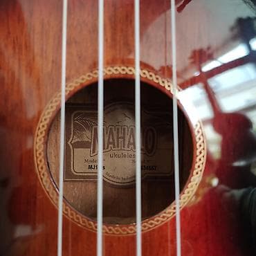 gitara simləri: Ukulele Mahalo MJ13TS Simlərin sayı: 4 Simlər:Aquila Qol: Mahogany — 1