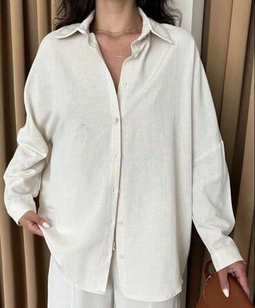 klassik koynekler: - Kəsim: rahat/oversize siluet, enli çiyin xətti və uzun qol - Dizayn — 1