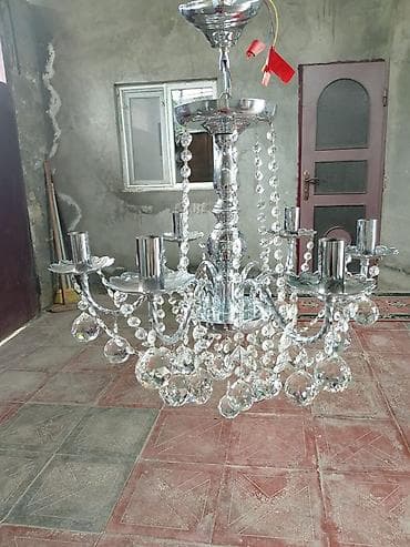 çıraq: Çılçıraq, 8 lampa, Metal — 2