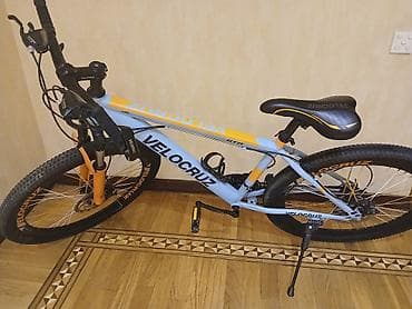 Velocruz STX dağ velosipedi - Rəng: boz/sarı-qara akssentlər - — 1