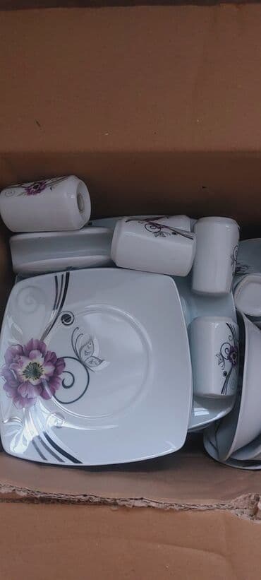 набор ножей zepter: Обеденный набор, цвет - Белый, Стекло — 1