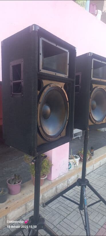 İşlənmiş Air Music Kolonka, Növ - Toy üçün, rəng - Qara