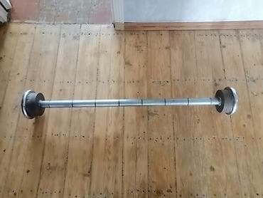 Metaldan hazırlanan qapı tutacağı/çarxlı pərdə karnizi. - Silindrik