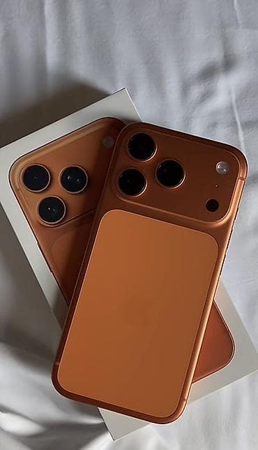 IPhone 17 Pro, 256 GB, Narıncı, Barmaq izi, Face ID