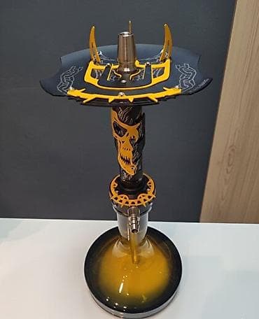 iqos 3 duos: Məhsul: Unikal dizaynlı nargilə (qara-sarı “skull” temalı) Təsvir: - — 1