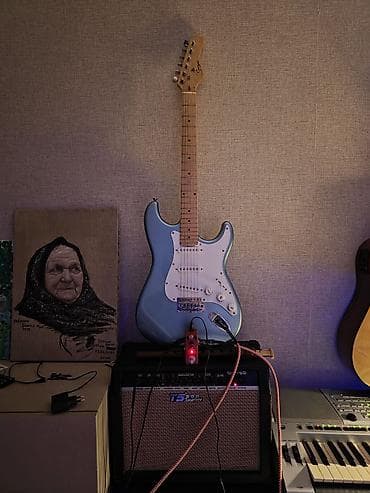 gitara klassik: Smiger L-G2. Səsi və rəngi çox gözəldir, rəngi də parıltılıdır. Səsini — 1