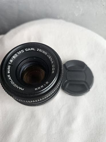 ariston 50: Carl Zeiss Jena DDR Pancolar 50mm f/1.8 MC obyektiv - Fokal məsafə — 1