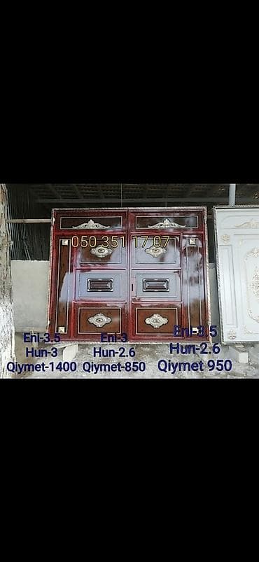 Darvaza ve seyf qapilar zovqunuze uygun her nov demir alumin lalafo.az -da Darvaza ve seyf qapilar zovqunuze uygun her nov demir alumin