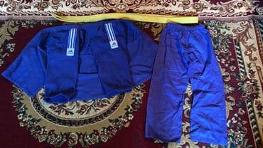 qaqa desti: Мужской спортивный костюм, Adidas, цвет - Синий — 1