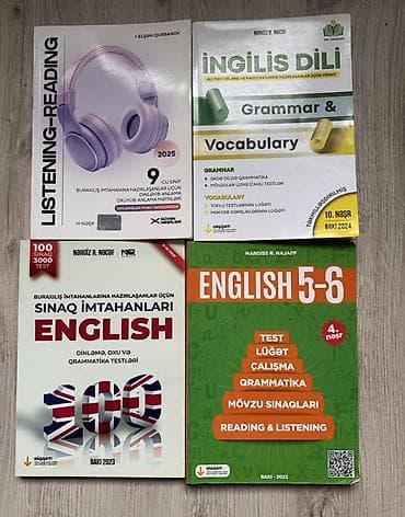 Məktəb və şəxsi inkişaf üçün qarışıq kitab dəsti Dəstdə olanlar: - — 4