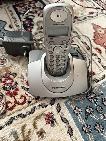 telvonlar: Stasionar telefon Panasonic, Simsiz — 1