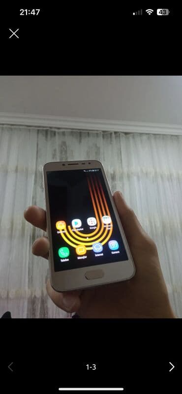 iphone 16 pro max qiyməti: Samsung Galaxy J2 Pro 2018, 16 GB, rəng - Boz, Düyməli, İki sim kartlı — 2