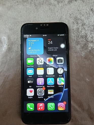 xaladelnik ikinci el: IPhone 7, 32 GB, Qara, Barmaq izi — 1