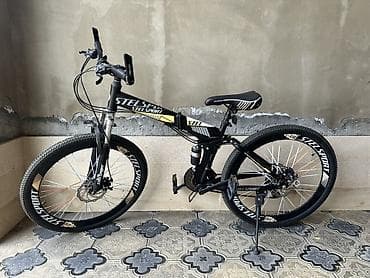 STELSPORT dağ velosipedi - Çərçivə: amortizatorlu (full suspension)