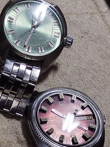 slava saat: Klassik Saat dəsti, rəng - Gümüşü — 1