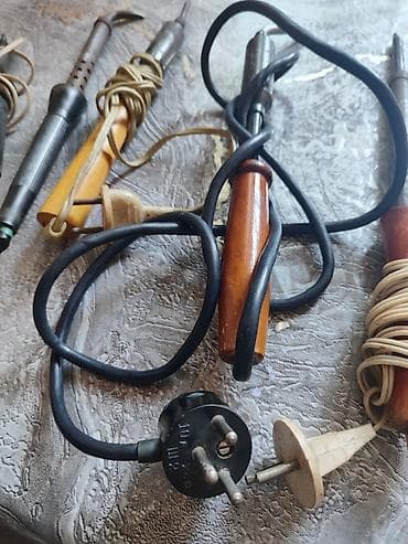 Elektrik əl alətləri: Lehimləmə alətləri dəsti Sovetin herenin oz qiymeti var. Məhsul — 2