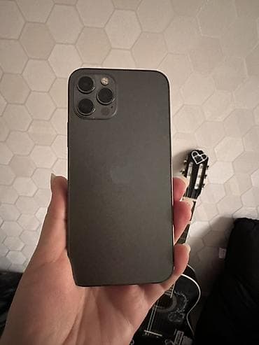 iphone se 2: IPhone 12 Pro, 128 GB, Graphite, Face ID — 1