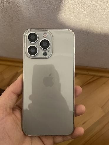 iphone 15 pro replika: IPhone 15 Pro Max, 128 GB, Natural Titanium, Zəmanət, Simsiz şarj, Face ID — 3