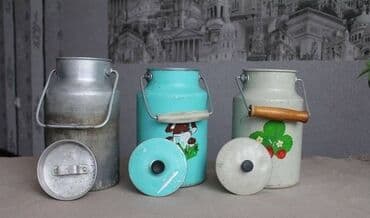 Şokolad və konfetlər: Çuğun 10 litirlik Bal Bidonu Flyaqa. Sovetdən qalma saz vəziyyətdə — 1