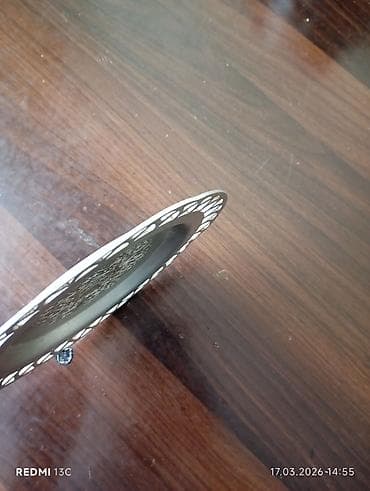 nimçə: Boşqablar, 1 əd, rəng - Gümüşü — 3