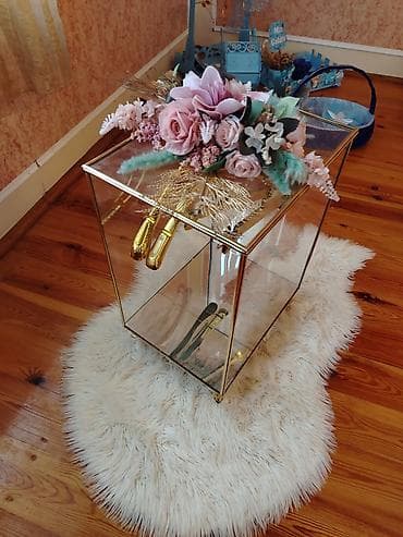 Оборудование для мойки: Gəlinlik və nişan aksessuarları üçün dekorativ vitrin dəsti - — 10