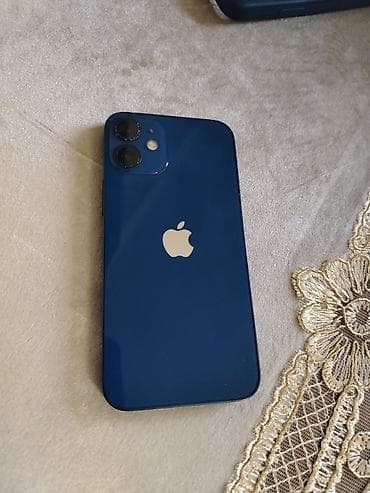 iphone ipad qiymeti: IPhone 12 mini, 128 GB, Mavi, Face ID — 3