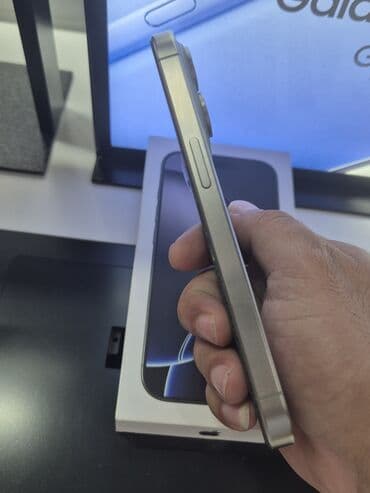 шнековая соковыжималка баку: IPhone 15 Pro, 128 ГБ, Natural Titanium, Беспроводная зарядка — 6