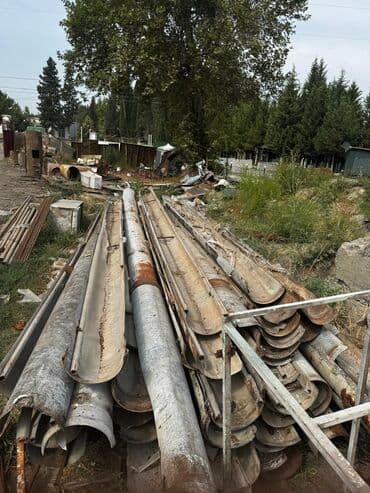Metal məhsulları: Açinkoviy yarımkəsikli metal borular. diametri 273. qalınlığı 2.5 — 2
