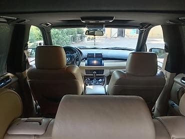 gence masin salonu: BMW X5 (E53) 2004. 3. Benzin. Probeq 138.000 orjinal– qara eksteryer — 7