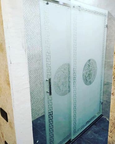 Duş başlıqları: Dus kabinalar 6mm8mm10mm tenperli suselerden dus kabina ve ara kesme — 4