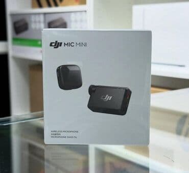 ses yazan aparat satisi: Dji Mic Mini (1tx+1rx). Dji Mic Mini mikrafon Kiçik Ultra Yüngül — 1