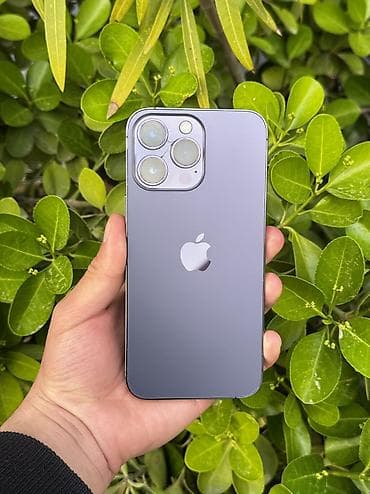 IPhone 14 Pro Max, 128 GB, Deep Purple, Face ID, Simsiz şarj