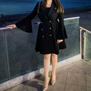 сони на прокат: Вечернее платье, Миди, L — 1