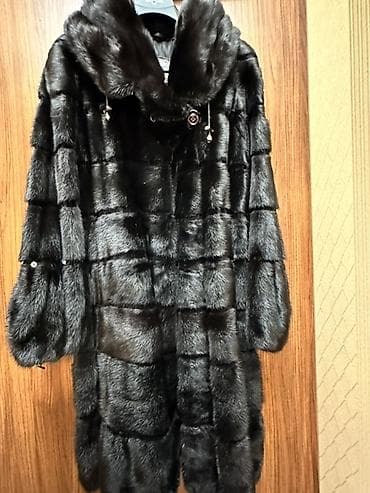 cool geyimler: Carolina Valiant Qadın kürkü – qara tonlarda, uzun model - Razmer : L — 1