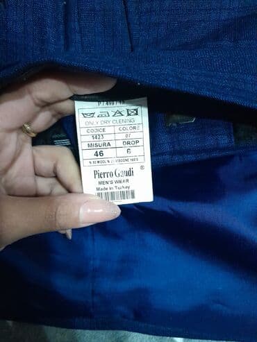 Kostyum, Demisezon, S, rəng - Göy