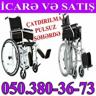 əlillər üçün araba: Əlil arabasi icaresi Her Nov — 1