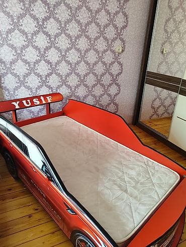 matraş: Uşaq çarpayısı – “Range Rover” dizaynlı - Model: avtomobil formalı — 3