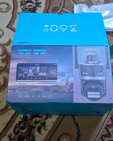 pulsuz zeng azercell: 1). 3 linzali Wi-fi- lı müşahidə kamera qara rəng +256gb yaddaş kartı — 8