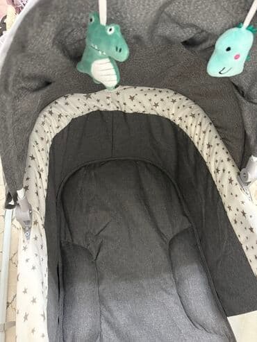 uşaq taxta qumqabısı: Elektrikli beşik — 7