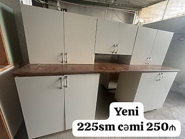 *250₼ YENİ Metbex mebeli SATILIR*‼️ Hazır əldədir Olcusu 225sm