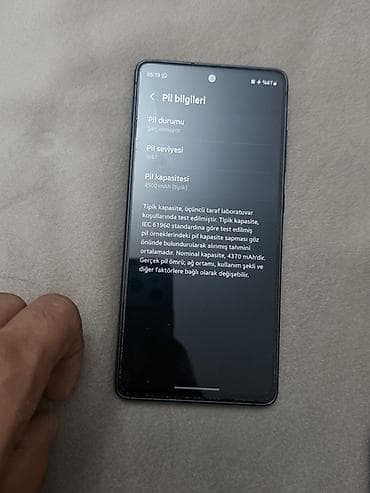 sade ekran: Samsung 128 GB, rəng - Mavi, İki sim kartlı — 3