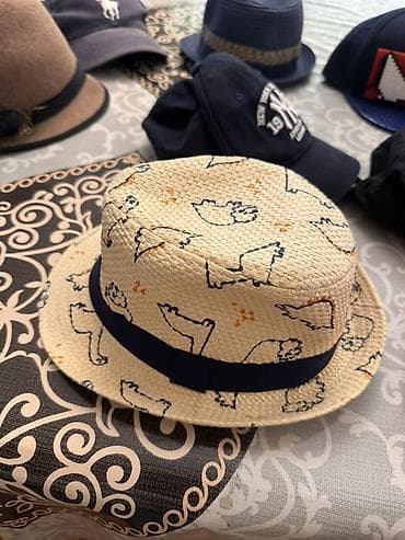 Uşaq şlyapaları və kepkalar dəsti - Hasır materialdan uşaq fedora lalafo.az -da Uşaq şlyapaları və kepkalar dəsti - Hasır materialdan uşaq fedora