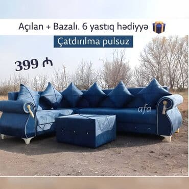 ehmedlide kiraye evler 200 azn: Künc divan, Yeni, Açılan — 3