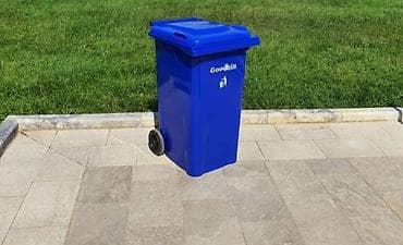 Контейнеры для отходов: 120 litrlik təkərli plastik zibil qutusu satışdadır. ✅ 120 litr həcm — 5