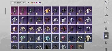 berber eşyaları: Hesab 65 səviyədir 40 koleksiyondur Hesab içi👇 6 maşın deseni 80 silah — 2