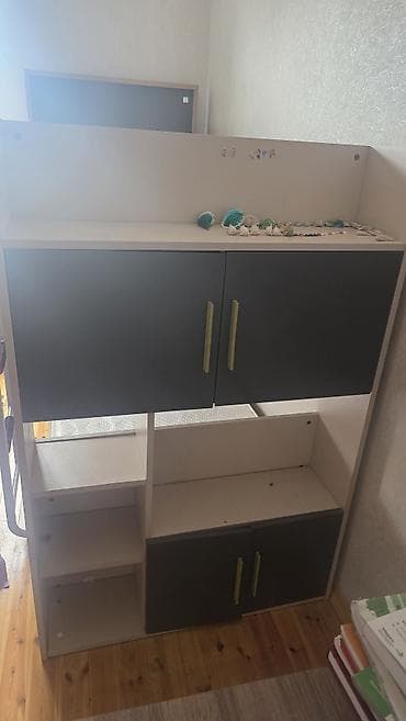 ucuz stular: Oğlan və qız üçün, İşlənmiş, Çarpayı, Matras ilə, Siyirməsiz, Taxta — 7