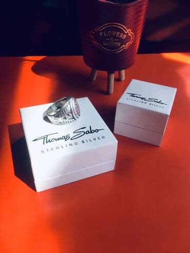 gümüş kişi üzükleri: Üzük, Thomas Sabo, Gümüş, Qaşsız — 2